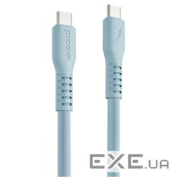 Кабель Proove Eternal Type-C to Type-C 60W (2m) light blue (CCET60002228)