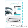 Флешка WIBRAND Aligator 8GB USB2.0 White (WI2.0/AL8U7W)
