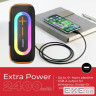 Акустична система 1.0 Energizer 20Вт Bluetooth 5.2/MicroSD/USB/AUX/FM,IPX65, 360 Sound чорн (BTS206)