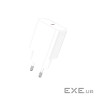 Зарядний пристрій BOROFONE BA71A USB-C PD20W white (6974443387964)