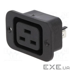 Штекер Lucom FreeEnd-IEC(C19),/M панельне (62.09.8203-1)