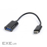 Перехідник OTG USB 2.0 AF to USB-C 0.2m Cablexpert (A-OTG-CMAF2-01)