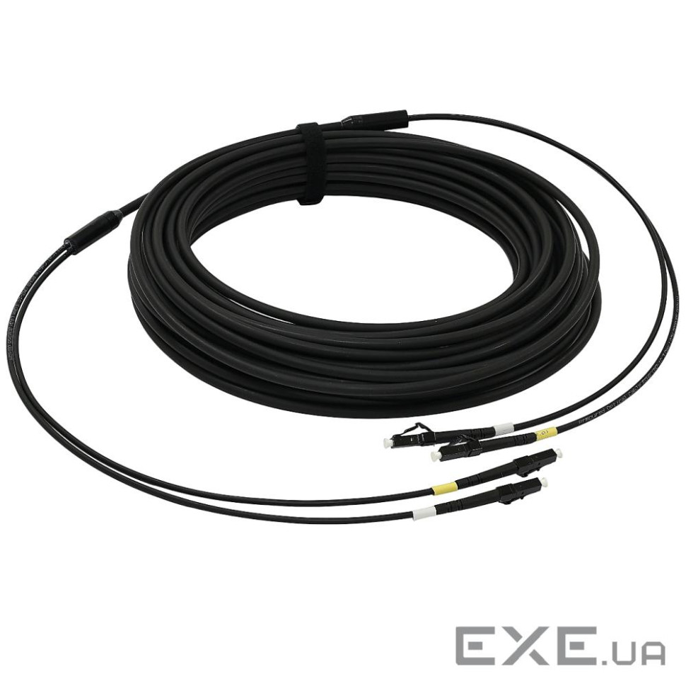 Патчкорд LC/UPC-LC/UPC MM (G50-OM3) 5мм, 3мм armored branch, зовнішнього в (UPC-15LCLC(MM)D53(ON)OD)