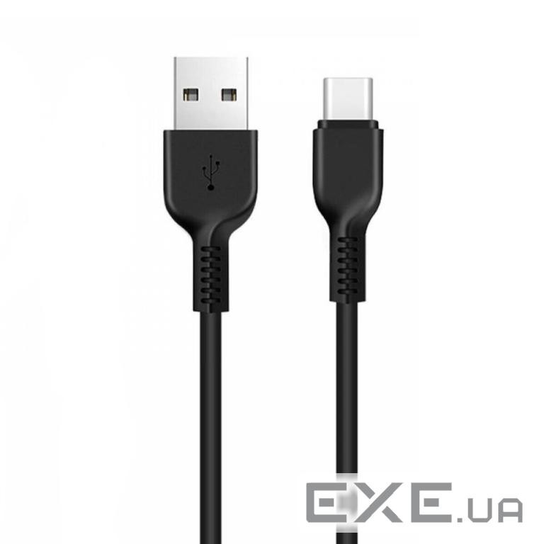 Кабель HOCO X13 Easy Charged USB-A to Type-C 1м Black (6957531061182)