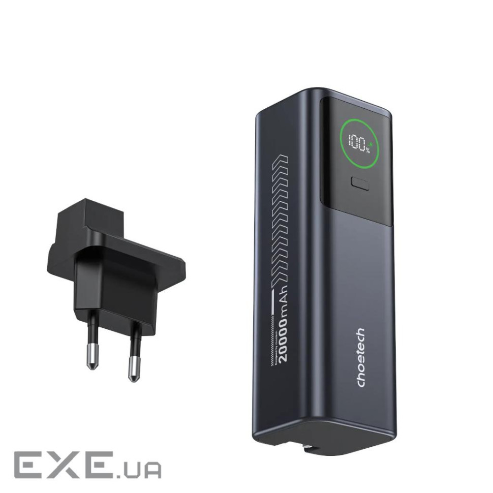 УМБ Choetech PD100W CCC Certified 20000mAh AC inpu t Power Bank CHOETECH Choetech PD100W 200 (B1012)