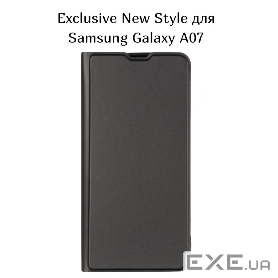 Чохол до мобільного телефона BeCover Exclusive New Style Samsung Galaxy A07 SM-A075 Black (713891)