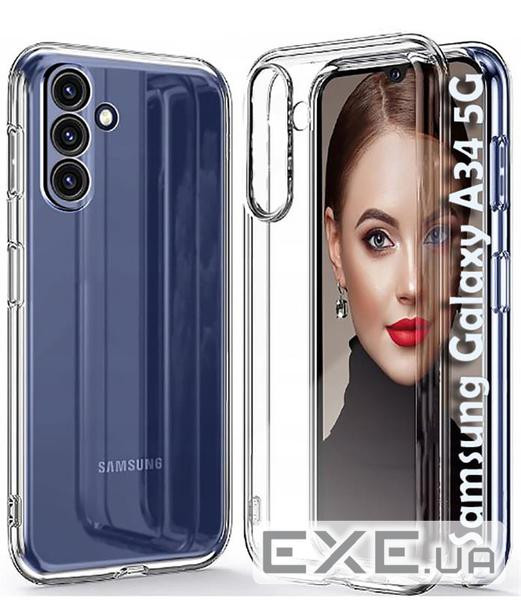 Чохол-накладка BeCover для Samsung Galaxy A34 5G SM-A346 Transparancy (708970)