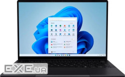 ноутбук 13.3_3KT_OLED/Ryzen AIMAX+395/128/1TB SSD /UMA/W11P/BL/Nano Black ASUS HN7 (90NB17X1-M00850)