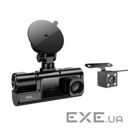 Автомобільний відеореєстратор HOCO DI60, Black, Box