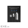 Кабель мультимедійний USB to HDMI 1.5m gray Ugreen (50291)
