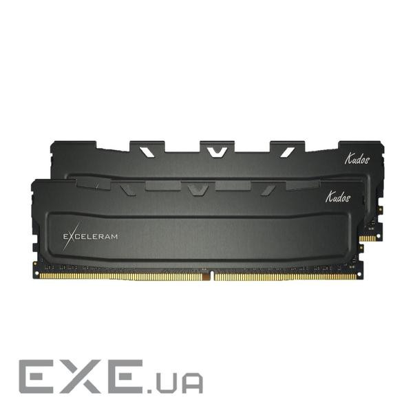 Набір пам'яті EXCELERAM Kudos Black DDR4 3200MHz 64GB Kit 2x32GB (EKBLACK4643222CD)