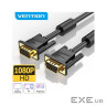 Кабель Vention VGA(3+6) Male to Male Cable with ferrite cores 5M Black (DAEBJ)