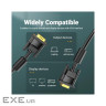 Кабель Vention VGA(3+6) Male to Male Cable with ferrite cores 5M Black (DAEBJ)