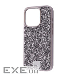 Чохол Bling World Rock Diamond (TPU) iPhone 14 Pro gray titanium (37675 gray titanium)