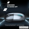 CANYON mouse OnClick 24 BT/ Wireless Transparent/Black (CNS-CMSW24B)