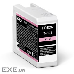 Картридж стуменевий яскраво світло малиновий для S C-P700 EPSON Vivid Light Magenta T46 (C13T46S60N)