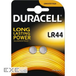 Батарейка Duracell LR44 / V13GA / A76 * 2 (5000394504424 / 5007795) (5000394504424 / 81546864)