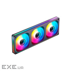 Кулер JONSBO ZB-360BR (3in1) Black (120mm, 700-2400RPM, 36.6dB, 4pin) (ZB-360BR Black)