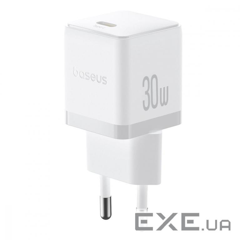 Wall Charger Baseus Palm Fast Charger Type-C 30W white (P10111605213-00)