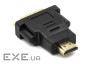 Перехідник HDMI M to DVI F (A-HDMI-DVI-2) PowerPlant (CA910977)