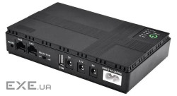 Джерело безперебійного живлення для роутера TTN DC1018, Black, 10400 mAh (18Wh), 1xDC (1 (ML-DC1018)