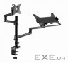 Кріплення настільне для монітора та ноутбука GEMBIRD MA-DA-04 17"-32" Black
