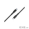 Дата кабель USB-C to USB-C 1.0m Promate (xcord-cc.black)