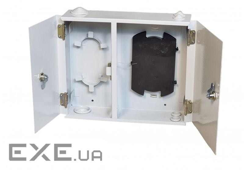 Оптобокс комутаційний VAGOS G-16-32 355х305x95, дводверний, 6 кабельних вводів (сплайс-касе (034131) (034131)