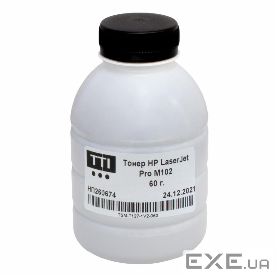 Тонер HP LJ Pro M102, 60 г TTI (TSM-T127-1V2-060) (TSM-T127-1V2-060г)
