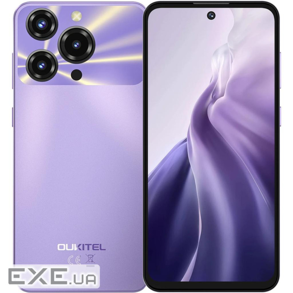 Смартфон Oukitel C69 7.2" HD+ /8GB/512GB/ T606 /6000mAh/ 64+8Мп/ NFC Purple (C69_8_512_PL)