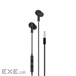 Гарнитура XO EP22 Music Earphone Black (6920680869350)