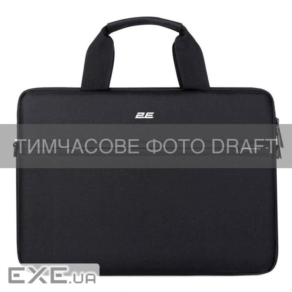 Сумка для ноутбука 2E, Slim Keeper 13.3/14, чорний (2E-CBT2384BK)
