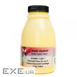Тонер SamsungCLP-360/CLX-3300 1KG yellow Static Control (SAM406-1KG-YOS)