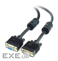 Кабель мультимедійний VGA M to VGA F 1.8m Cablexpert (CC-PPVGAX-6B)
