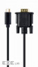 Перехідник Cablexpert USB-C to VGA/Full HD60Hz 2m (A-CM-VGAM-01)