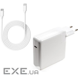 Блок живлення до ноутбуку Vinga Apple 87W 5.2V3A/9V3A/12V3A/15V3A/20.2V4.3A USB-C (VPA-87-APP-C)