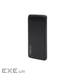 Батарея універсальна GEAR 10000mAh, 10W, USB-TypeC, 2*USB-A, Micro-USB, black (SL10)