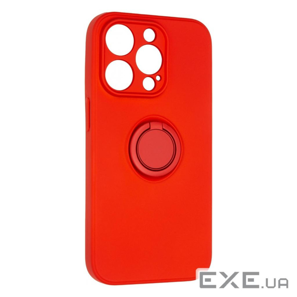 Чохол до мобільного телефона Armorstandart Icon Ring Apple iPhone 14 Pro Red (ARM68708)