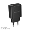Зарядний пристрій BOROFONE BA97A Ilustre USB-C PD30W digital display Black (6941991120480)