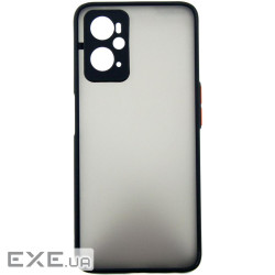 Чохол до мобільного телефона Dengos Matte OPPO A76 (black) (DG-TPU-MATT-105)