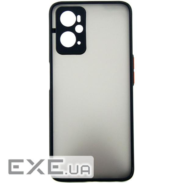 Чохол до мобільного телефона Dengos Matte OPPO A76 (black) (DG-TPU-MATT-105)
