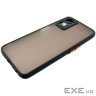 Чохол до мобільного телефона Dengos Matte OPPO A76 (black) (DG-TPU-MATT-105)