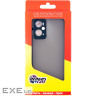 Чохол до мобільного телефона Dengos Matte OPPO A76 (black) (DG-TPU-MATT-105)