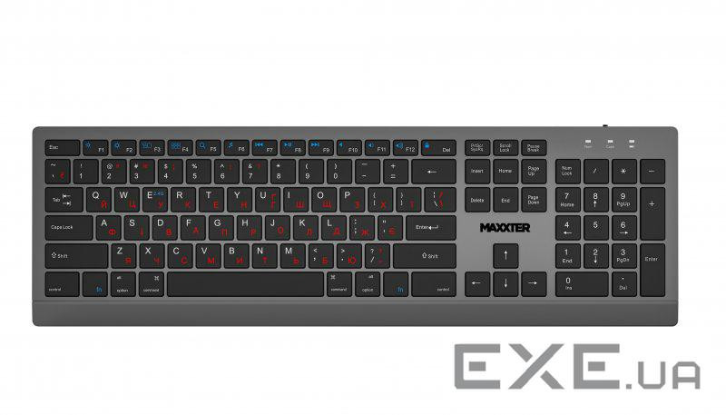 Бездротова клавіатура Maxxter KBW-01G-UA Maxxter KBW-01G-UA