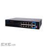 Комутатор мережевий TVT DIGITAL TD-B2208S1-PGU