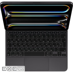 Magic Keyboard for iPad Pro 11‑inch (M4) - Ukrainian - Black,Model A2975 (MWR23UA/A)
