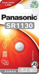 Батарейка Panasonic SR1130 * 1 Silver Oxide (SR-1130EL/1B)