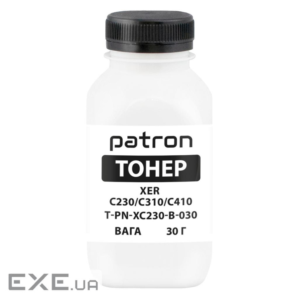 Тонер XER C230/C310/C410, 30 г, Black Patron (PN-XC230-B-030)