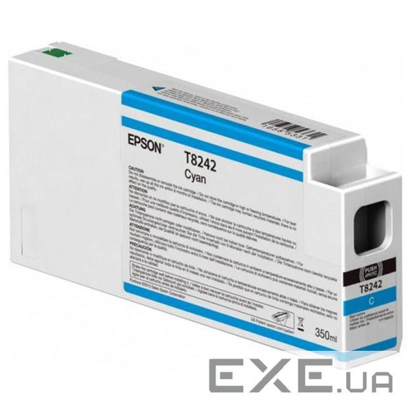 Картридж Epson SureColor SC-P6000/P7000/P8000/P9000 Cyan 350ml C13T824200 (C13T54X200)