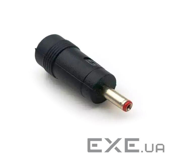 Перехідник DC 5.5x2.1mm (мама) - 3.5х1.35mm (папа) Red Voltronic (225 (YT-A-5.5x2.1F / 3,5х1,35M-R)